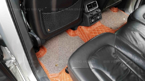 Thảm lót sàn ô tô 5D 6D cho xe Audi Q7 2005 - 2015 bảo hành tới 5 năm, xưởng may gia công trực tiếp
